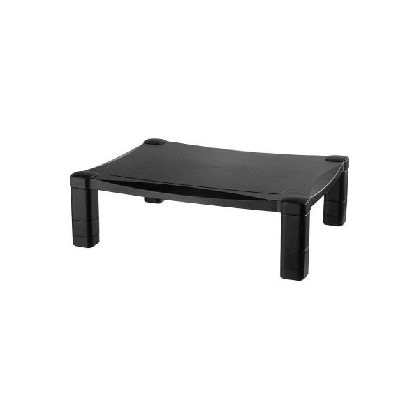 Kantek. Kantek Single Level Height Adjustable Monitor Stand, Black MS400 - main